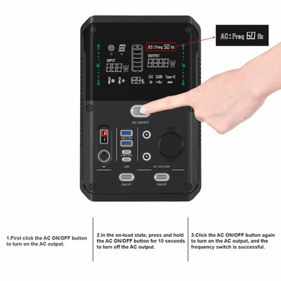 OEM Li Ion Power Station 240v Portable Solar Power Generator With Night Vision System