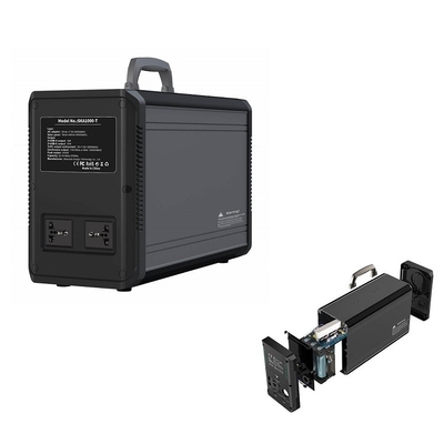 1380Wh Lifepo4 Solar Generator Solar Portable Power Supply Backup