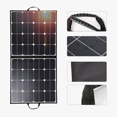 100 w Foldable Solar Panel Charger 32v For Power Station Outdoor