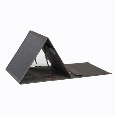Portable 100w Polycrystalline Foldable Solar Panel Lightweight For Outdoor