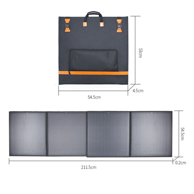 18v 160w Folding Portable Solar Panels Charger Kits