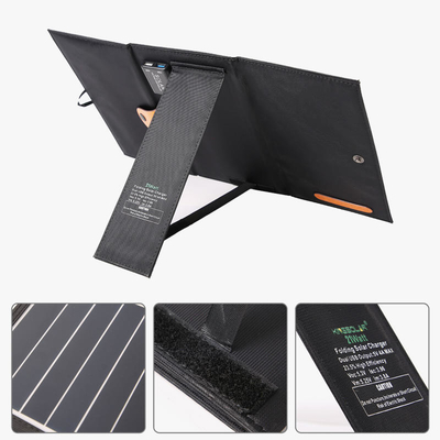 21w Portable Foldable Solar Panel Charger For Phone Battery