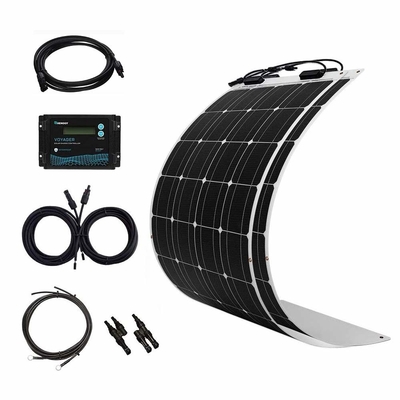 350 Watt Thin Flexible Solar Panels Kit With 2 Pcs 175W Monocrystalline Panel