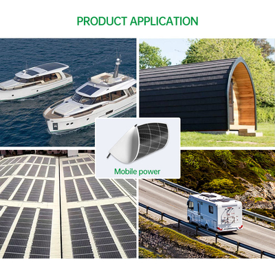 Portable Flexible Solar Film 100W Flexible Amorphous Solar Panel