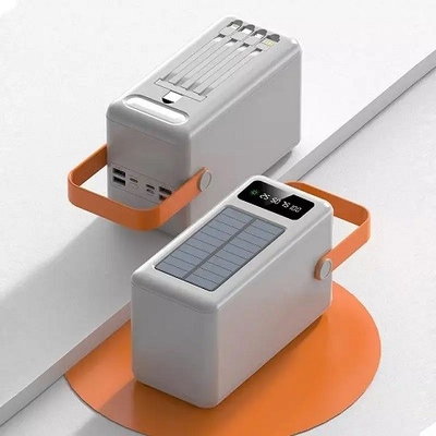 Traveling Outdoor Solar Charger Large Capacity Portable Solar Power Bank 200000mAh