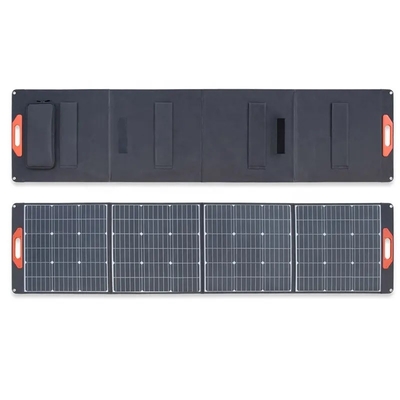 Mono Solar Cells Portable Solar Panel 200W Foldable Solar Panel With USB Output