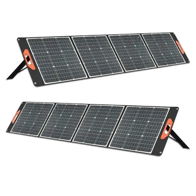 Mono Solar Cells Portable Solar Panel 200W Foldable Solar Panel With USB Output