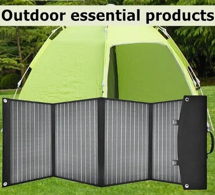 18V 100w Foldable Solar Panel For Solar Camping Solar Panel System