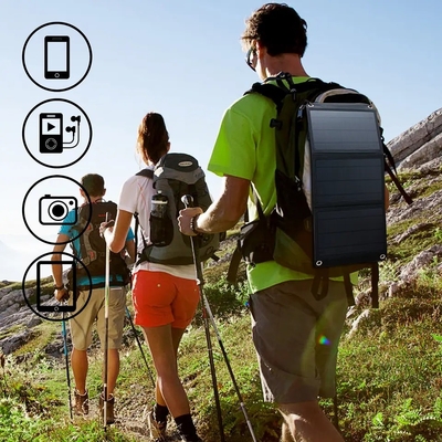 Mini Foldable Solar Panel 120w For Smartphone / Camera / PSP / Power Bank