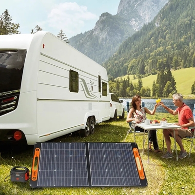 100w - 300w Foldable Solar Panel Folding Solar Panel For Power Station Generator