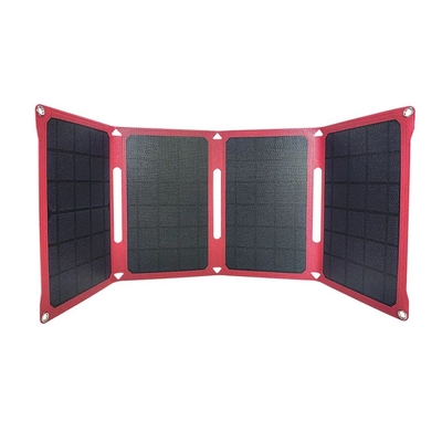 28w Folded Sunpower Solar Panels Flexible Pocket 12v/15v With Power Kits For Camping