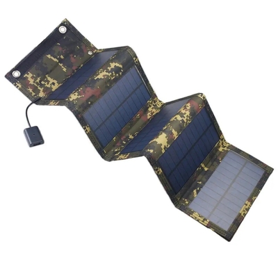 Mini 15W Folding Solar Panel With USB Charging For Phone Laptop Charging