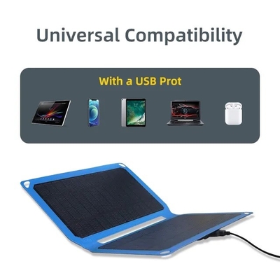 Portable Folding Solar Panel 10W Power Charger For Camping Travel Hiking