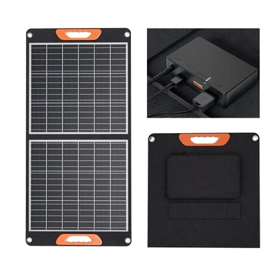 60W 100W 150W Portable Folding Solar Panels 200W For Outdoor Camping