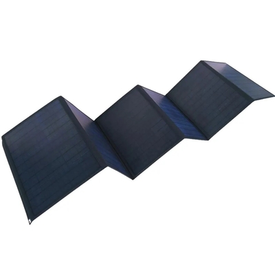 Portable Sunpower Solar Panel 6 Fold ETFE 60W Foldable Handing Bag Power Charger