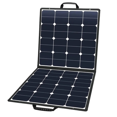 Portable Sunpower Solar Panel 6 Fold ETFE 60W Foldable Handing Bag Power Charger