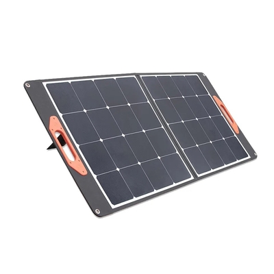 Foldable Solar Panel Handbag Power Station Portable Sunpower 6 Fold ETFE 60W 110w 220w