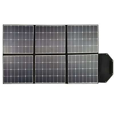 Foldable Solar Panel Handbag Power Station Portable Sunpower 6 Fold ETFE 60W 110w 220w