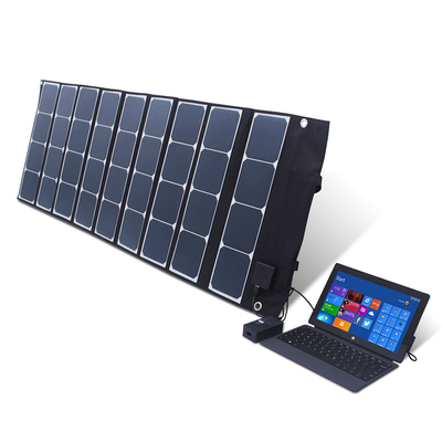 120W 18V Off Grid PortableThin Flexible Solar Panels For Caravans Outdoor