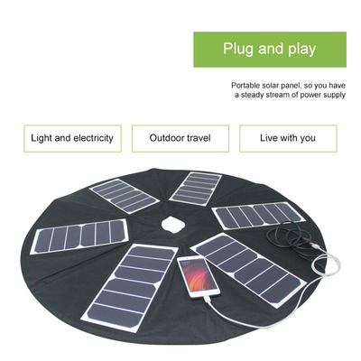 YSERA Sunpower Cell Phone Solar Usb Charger 39w Customized