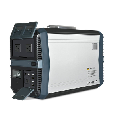 Fast Charging 1500w Solar Generator Lifepo4 Battery Power Station With UPS Supply