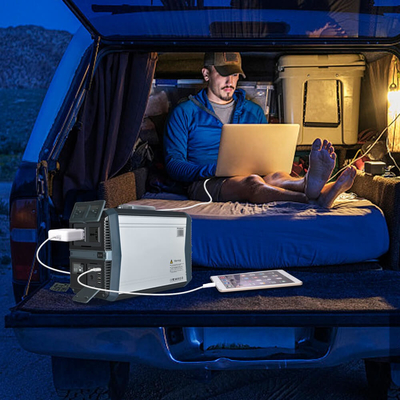 Portable Lithium Ion Power Station 1000W 1010wh 110v Portable Power Supply
