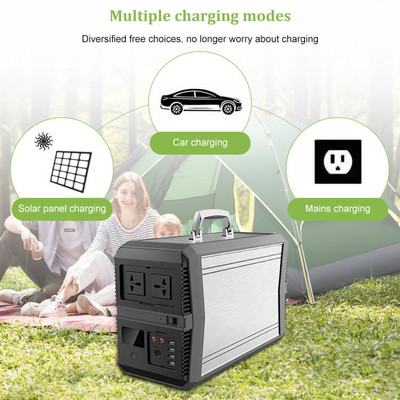 1000w Small Portable Powerstation 220v Generator With Solar Panel