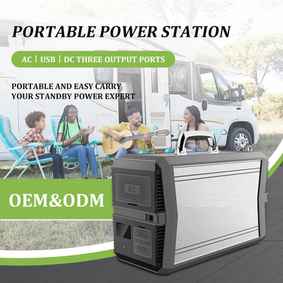 1010Wh Portable Power 1000W Solar Generator Station for Outdoor Travel Camping