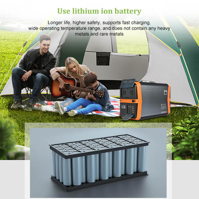 Solar Generator Station Ac 100 - 240v Dc 12v Lithium Battery Pack Portable