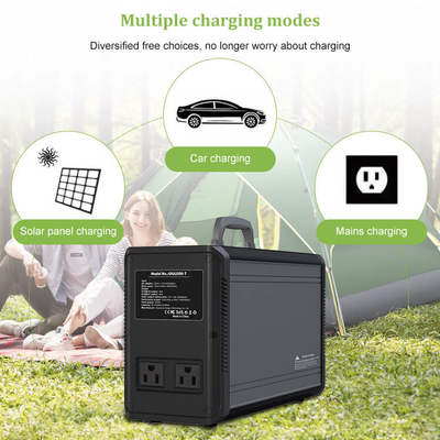 1075Wh 220V 110V Powered Solar Generator Station Camping Home Energy Storage
