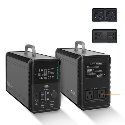 Portable Powered Solar Generator Station Generator 2000w Humanized Design