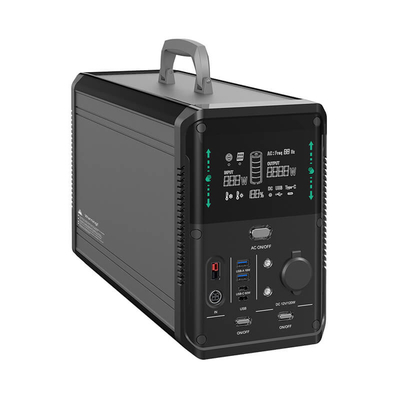 1380Wh Solar Generator Station Emergency Backup Solar Power System With Lifepo4 Battery