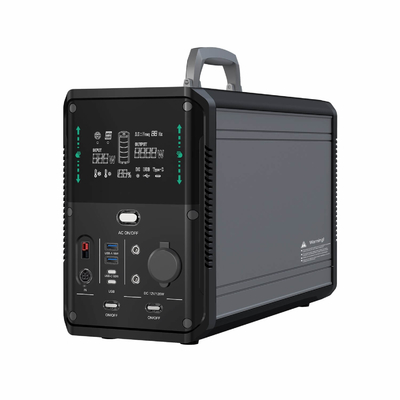 1500W Rechargeable Li Ion Power Station for Outdoor Travel Emergency Storage