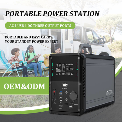 Lifepo4 Battery Portable Lithium Generator Ac Inverter CPAP Power Station 1500w