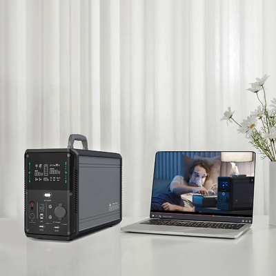 Lifepo4 Battery Portable Lithium Generator Ac Inverter CPAP Power Station 1500w