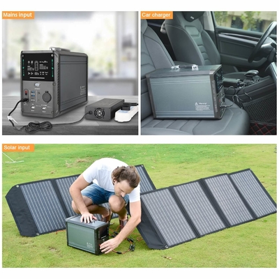 Home AC 1500w Waterproof Solar Powered Inverter Generator Lifepo4 Battery 28.8v 48ah
