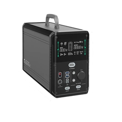 110v 220v Emergency Electric Generator With Solar Panel Lifepo4 Battery Pack
