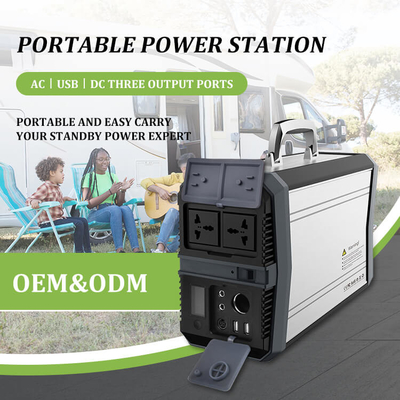 1000w Lithium Battery Solar Camping Power Station Bank USB QC3.0 For Lighting System