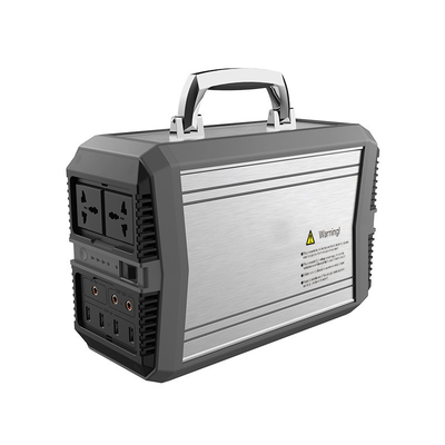 300W Solar Charged Lithium Power Generator 220v AC Outlets