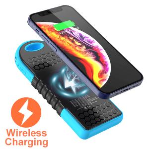 18W 10000mAh Solar Powered Power Bank USB C Charger OEM 3