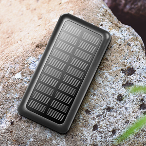 IPX5 Solar Powered Portable Charger 30000mAh Battery Pack For IPhone 7