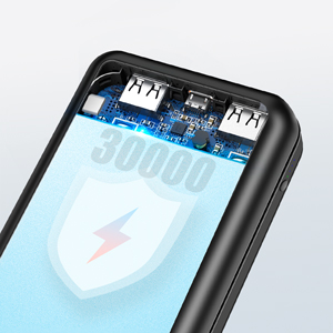 IPX5 Solar Powered Portable Charger 30000mAh Battery Pack For IPhone 8