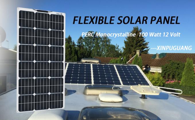 Monocrystalline Flexible Amorphous Solar Panel 100W 12V 400W 40A 0